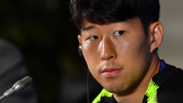 Son Heung-min, cahaya dari Korea Selatan. (Foto: SAEED KHAN / AFP)