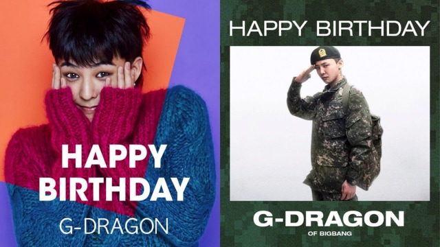 Selamat Ulang Tahun G-Dragon (Foto: Facebook  @gdragon)