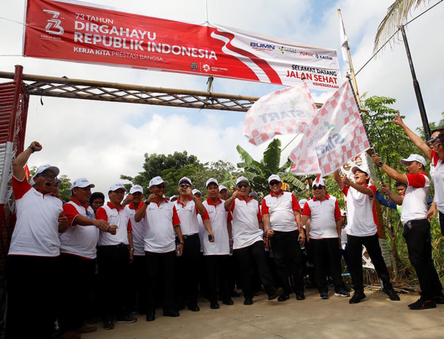 Perayaan Kemerdekaan di Perbatasan (Foto: Pupuk Indonesia)
