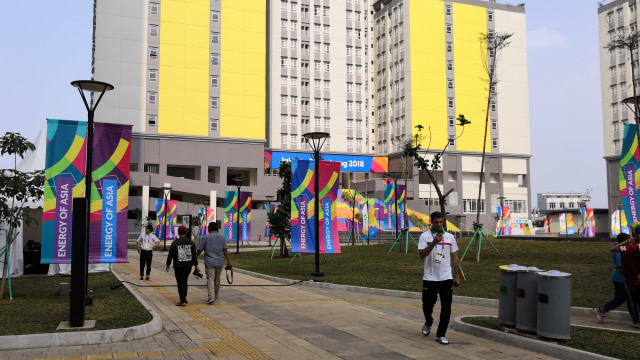 Wisma Atlet Asian Games 2018 di Kemayoran, Jakarta (Foto: Bianda Ludwianto/kumparan)
