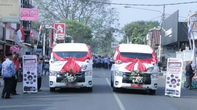 P-Ulinan, Mobil Angkutan Wisata di Purwakarta Resmi diluncurkan
