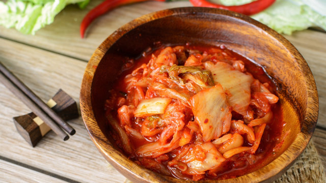 Kimchi, sayuran khas Korea Selatan. Foto: Thinkstock