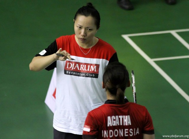 Ellen Angelina memberikan arahan. (Foto: PB Djarum.)