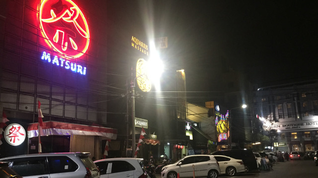 Lokasi Tempat Prostitusi yang Dikunjungi 4 Atlet Jepang. (Foto: Raga Imam/kumparan)