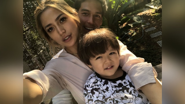 Momen kebersamaan Jessica Iskandar, Richard Kyle, dan El Barack (Foto: Instagram/@richo_kyle)