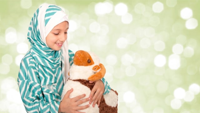 Ilustrasi Anak Merayakan Idul Adha (Foto: Shutterstock)