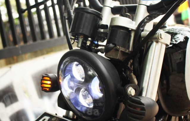 Yamaha Scorpio modifikasi Jap Style (Foto: dok. Central Custom Classic )