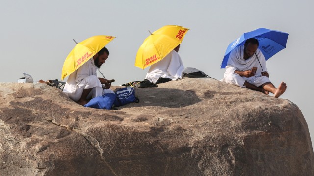 Ribuan Jemaah Haji Berkumpul di Jabal Rahmah (Foto: AFP/Ahmad Al-Rubaye)