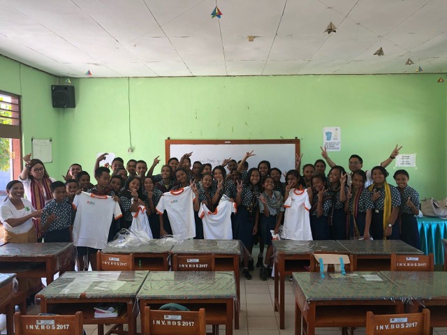 Ketika Diplomat Diajari oleh Siswa SMP Atambua (3)