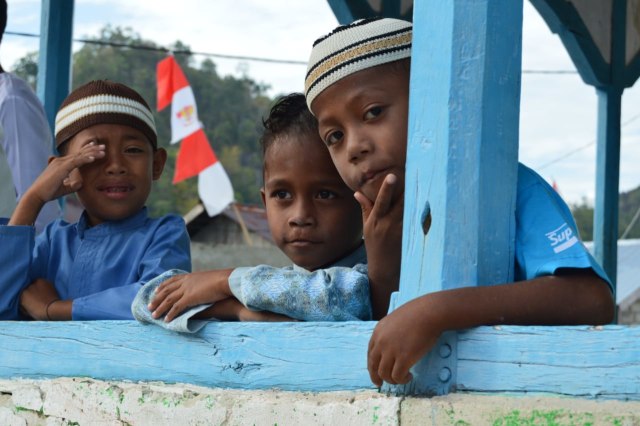 Anak-anak Dusun Tatinang, Pulang Seram (Foto: Bagas Putra Riyadhana)