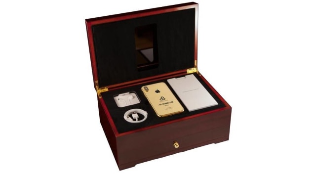 iPhone berlapis emas (Foto: Goldgenie)