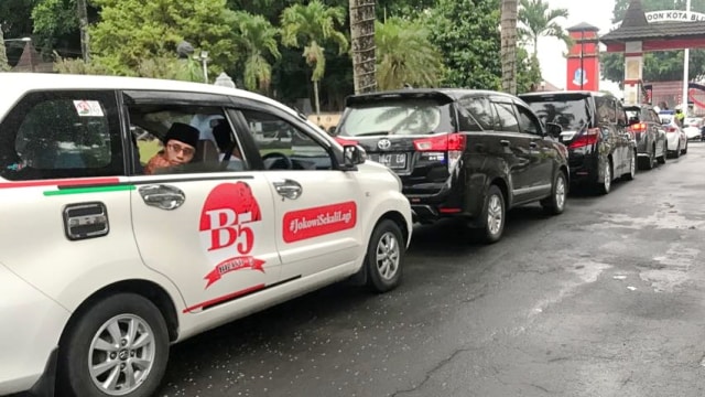 Mobil operasional Bravo 5 saat di Blitar, Jawa Timur. (Foto: Dok. Ubaidillah Amin)