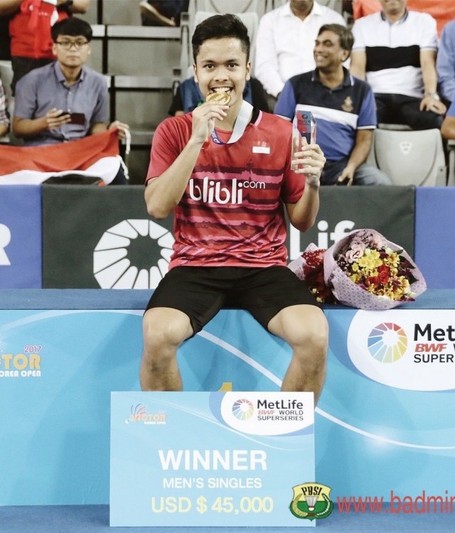 5 Prestasi Gemilang Anthony Ginting Sebelum Cedera di Asian Games 2018 (3)
