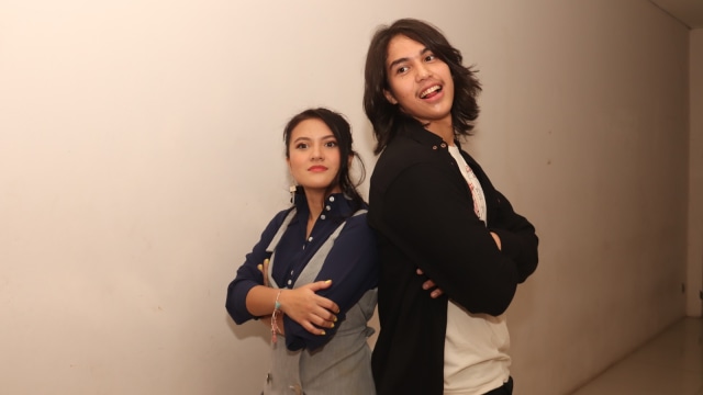 Marsha Aruan (kiri) dan El Rumi (kanan) ketika ditemui awak media di Jakarta, Kamis (23/08/2018). Foto: Munady Widjaja