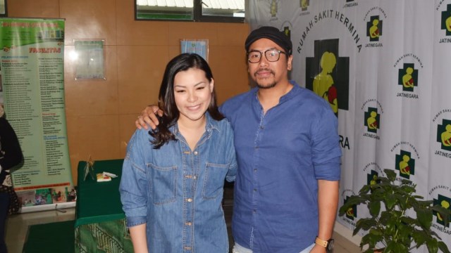 Sammy Simorangkir dan Viviane. (Foto: Alexander Vito Edward Kukuh/kumparan)