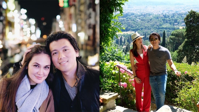 10 Potret Romantis Luna Maya dan Reino Barack