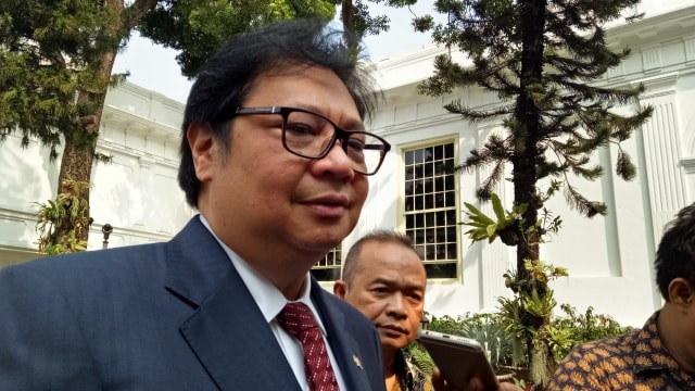 Ketua Umum Partai Golkar Airlangga Hartarto. (Foto: Nadia Riso/kumparan)