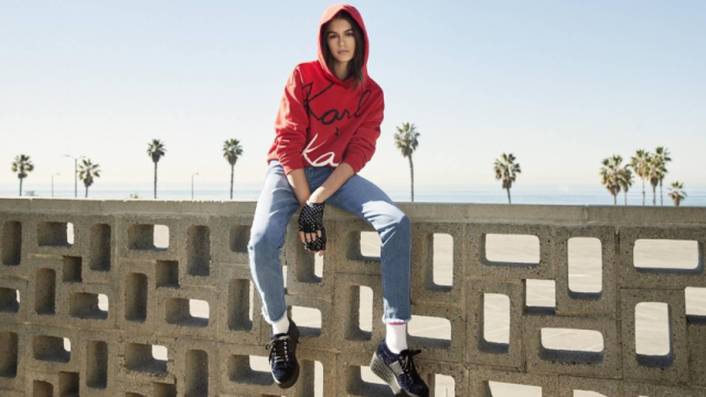 Kolaborasi KarlxKaia. (Foto: Dok.Twitter @kaiagerberspain)