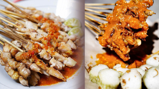 Ilustrasi Kedai Sate Taichan Pedas di Jakarta. (Foto: Instgaram/@cobainajah, Instagram/@the.lucky.belly)