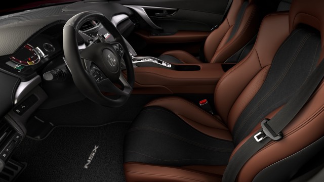 Interior Acura NSX tahun produksi 2019 (Foto: dok. HPM)