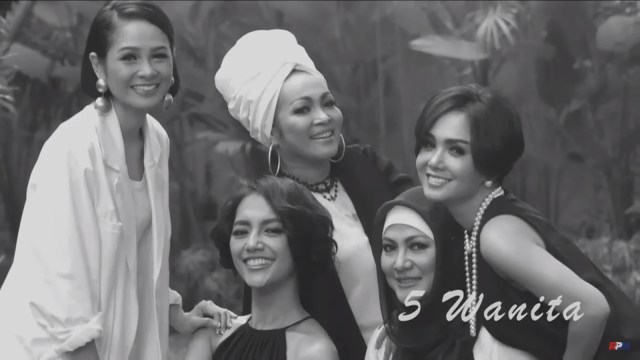 Andien dan personel 5 Wanita. (Foto:  Youtube/RPM Music Official)