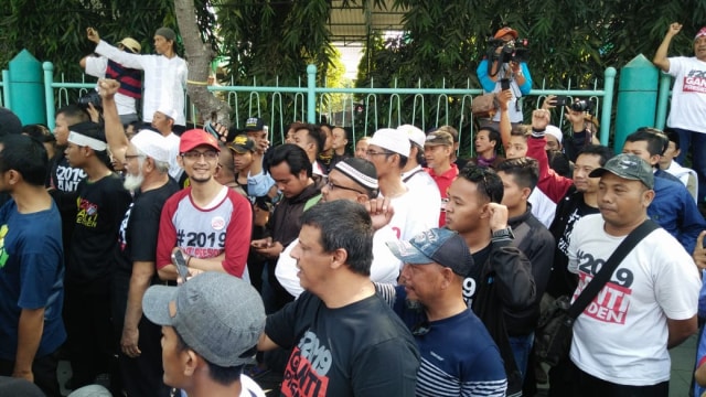 Suasana aksi 2019GantiPresiden, Minggu (26/8/2018) (Foto: Dok. Polda Jatim)