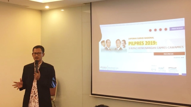 Direktur Eksekutif Alvara Research Centre Hasanuddin Ali (Foto: Rafyq Panjaitan/kumparan)