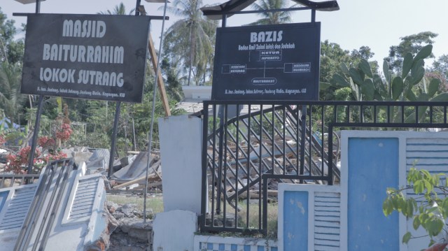 Suasana pengungsian Gempa di Lombok (Foto: Dwi Herlambang/kumparan)
