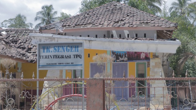 Suasana pengungsian Gempa di Lombok (Foto: Dwi Herlambang/kumparan)