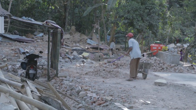 Suasana pengungsian Gempa di Lombok (Foto: Dwi Herlambang/kumparan)