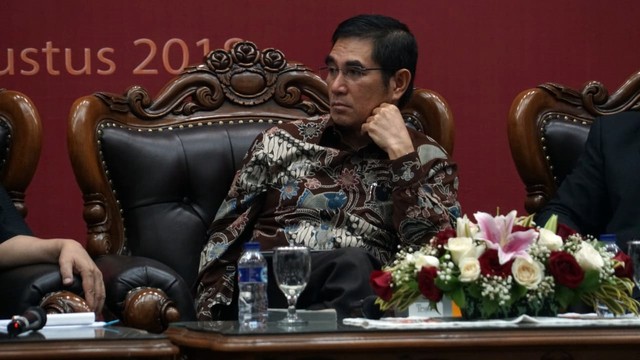 Dr. Hamdan Zoelva (27/08/2018). Foto: Iqbal Firdaus/kumparan
