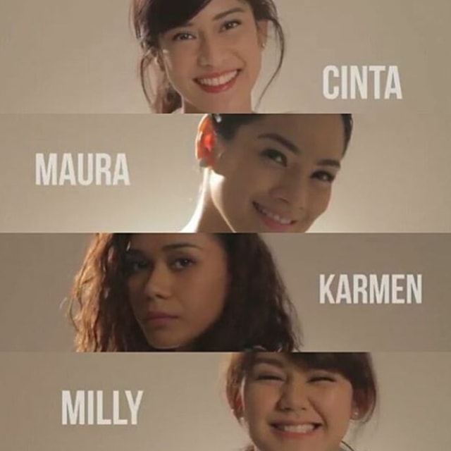 Geng Cinta dalam Film "Ada Apa dengan Cinta?". (Foto: Instagram @aadc_fanpage)