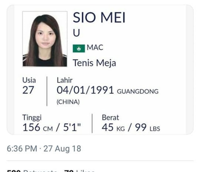 Guyonan Receh Netizen, Plesetin Nama-nama Atlet Asian Games (8)