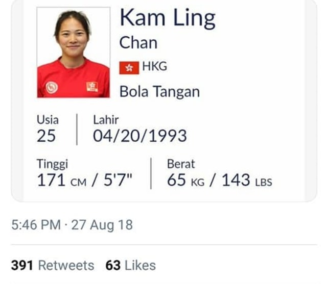 Guyonan Receh Netizen, Plesetin Nama-nama Atlet Asian Games (12)