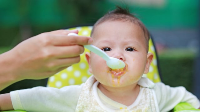 Ilustrasi MPASI Bayi Foto: Shutterstock