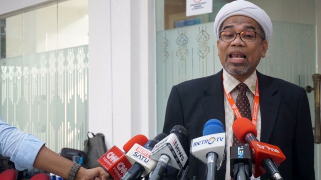 Tenaga Ahli Utama KSP Ali Mochtar Ngabalin (28/08/2018). (Foto: Yudhistira Amran Saleh/kumparan)