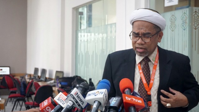 Tenaga Ahli Utama KSP Ali Mochtar Ngabalin (28/08/2018). (Foto: Yudhistira Amran Saleh/kumparan)