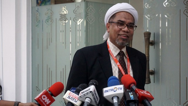 Tenaga Ahli Utama KSP Ali Mochtar Ngabalin (28/08/2018). Foto: Yudhistira Amran Saleh/kumparan