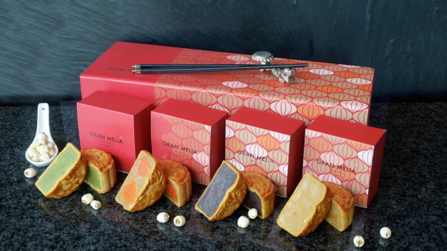 Kue bulan Gran Melia Jakarta. (Foto: Dok. Istimewa)