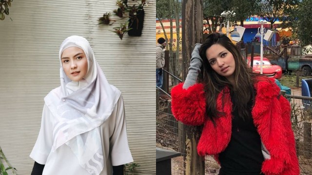Revalina S Temat dan Nia Ramadhani (Foto: Instagram @vatemat, @ramadhaniabakrie)