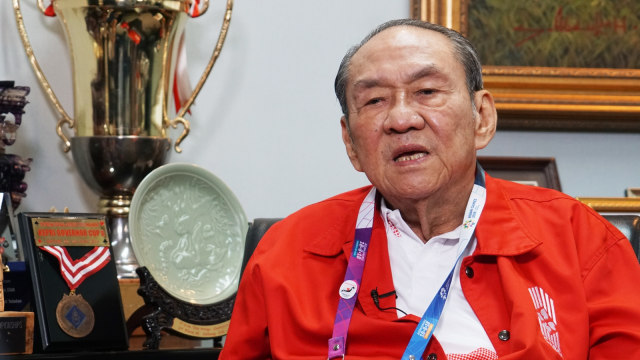 Michael Bambang Hartono, Atlet Cabor Bridge Indonesia di Asian Games 2018  (Foto: Iqbal Firdaus/kumparan)