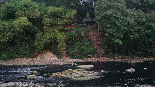 Kondisi sungai Cileungsi, Bogor, Jawa Barat, Rabu (29/8/2018). (Foto: Irfan Adi Saputra/kumparan)