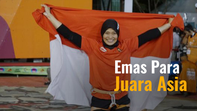 Emas Para Juara Asia (Foto: Fanny Kusumawardhani/kumparan)