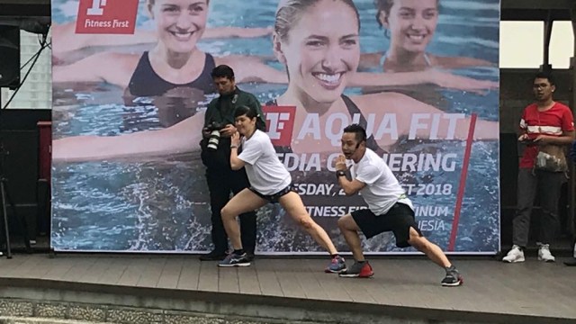 Instruktur Aquafit (Foto: dok. Kennedy, Voice & Berliner )