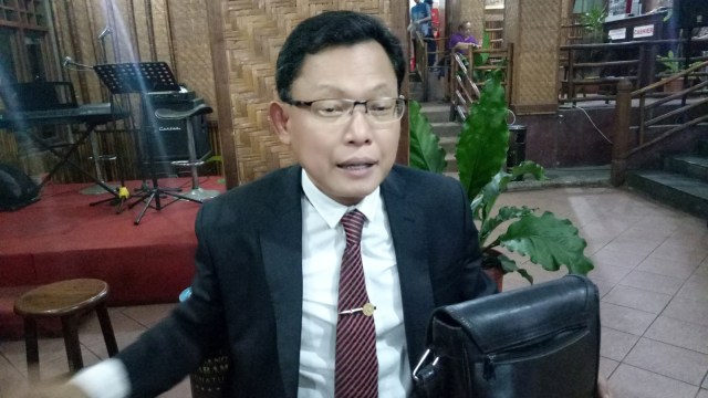 Jubir BIN Wawan Purwanto, Kamis (30/8/18). (Foto: Johanes Hutabarat/kumparan)
