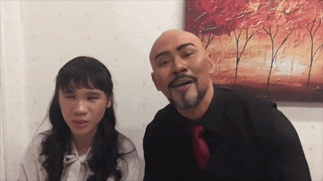 Deddy Corbuzier dibuat terharu mendengar suara Denly Tan. (Foto: Dok. Insta @mastercorbuzier)