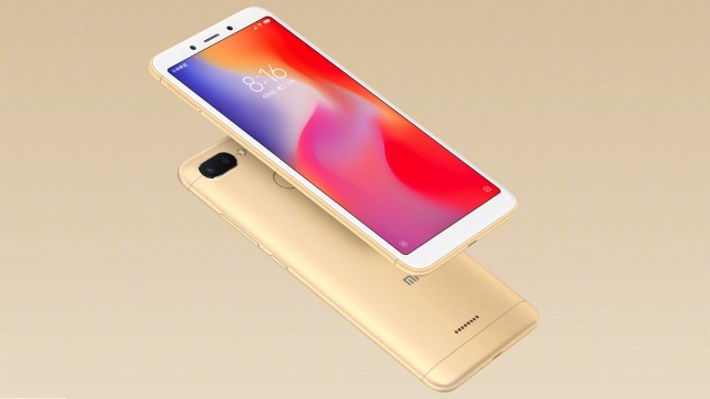 Smartphone Xiaomi Redmi 6. (Foto: Xiaomi)