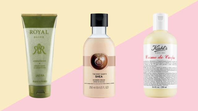 Produk untuk Perawatan Tubuh (Foto: Jafra, The Body Shop, Kiehl's)