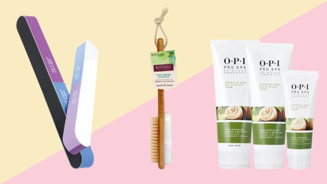 Produk untuk Medicure dan Pedicure (Foto: Revlon, Ecotools, OPI)