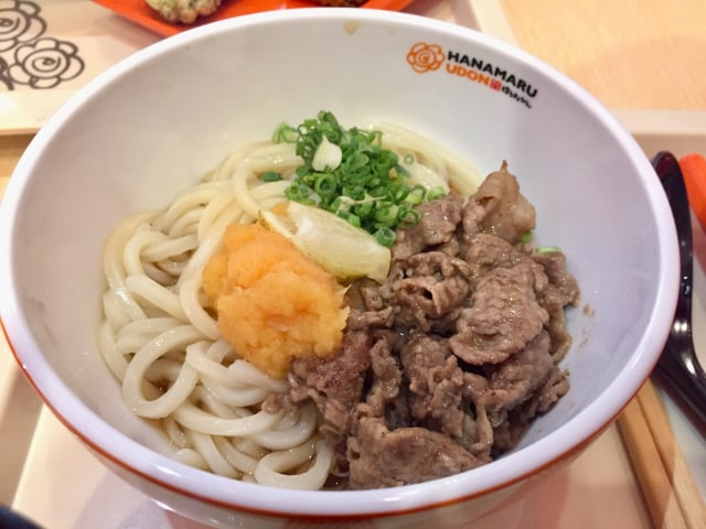 Ontama Bukkake di Hanamaru Udon (Foto: Kartika Pamujiningtyas)